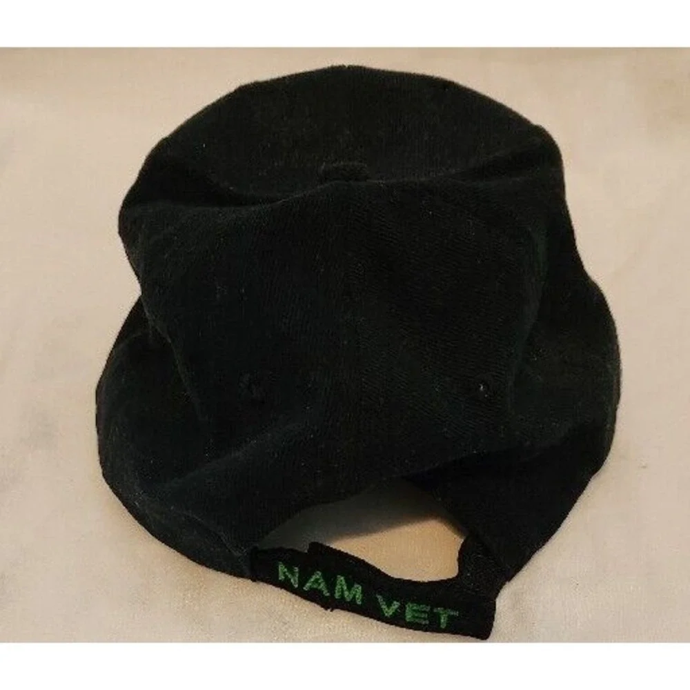Vietnam Veteran Hat w/ A Dragon On‎ Bill Hook & Loop Back
